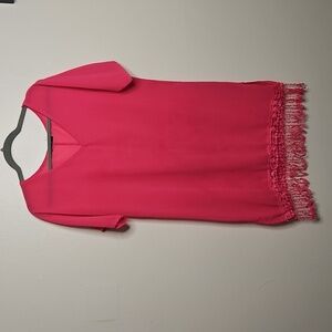 Show Lai Hot Pink/magenta Bathing Suit Cover Up Size L/XL EUC🎯